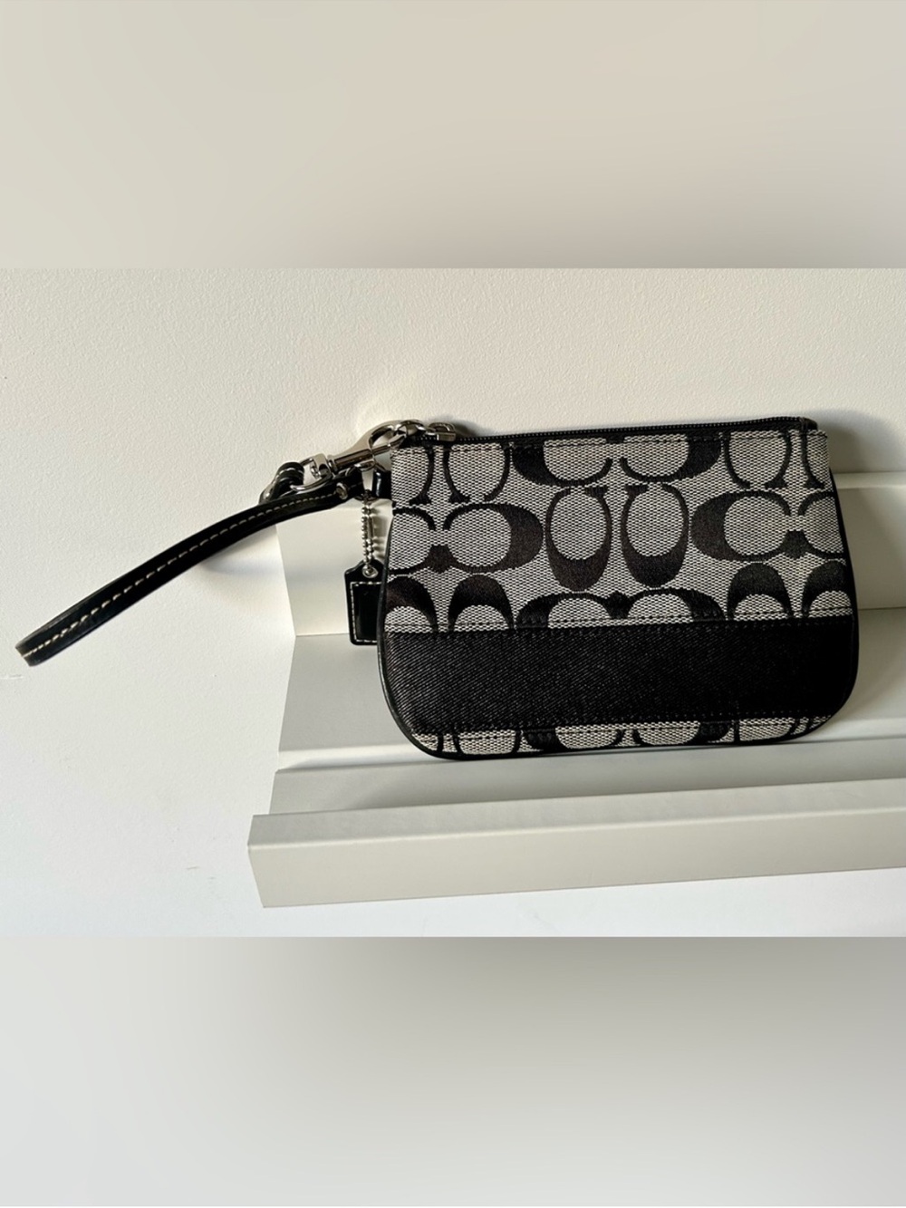 Coach Signature Wristlet - Picture 3 of 12